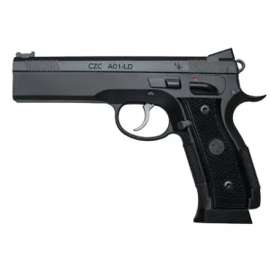 CZ-USA QP Only A01-LD (CZ Custom) 9mm 4.925" Black