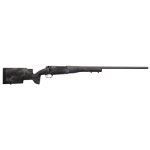 WEATHERBY Mark V AccuMark Pro 300 Wby Mag 28" 3+1 Bolt Rifle w/ Fluted Threaded Barrel - Tungsten