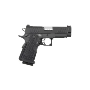 STACCATO C2 Duo Carry 1911 9mm 3.9" Bull Barrel 16rd Optic Read Curved Trigger - Black