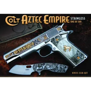 COLT 1911 38 Super 5" 9rd Aztec Empire 1 of 500