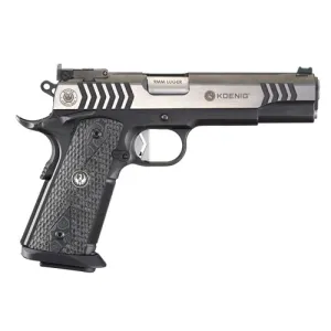 RUGER SR1911 Koenig Ultimate Champ 9mm 5" SS 9rd