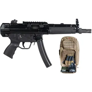 CENTURY ARMS AP5 9mm 8.9" 30rd Riton Optic Pck Tan Backpack