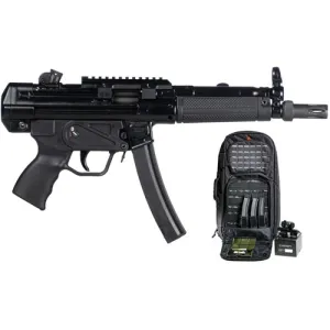 CENTURY ARMS AP5 9mm 8.9" 30rd Riton Optic Pck Blk Backpack