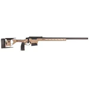 SEEKINS PRECISION Havak HIT 223 Wylde 18" 5rd Bolt Rifle w/ Threaded Barrel - Black | FDE Chassis