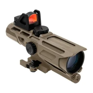 NCSTAR ULTIMATE SIGHTING SYSTEM GEN 3//GREEN LENS/TAN