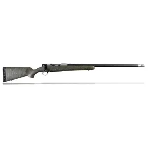 CHRISTENSEN ARMS Ridgeline 300WSM 24" 4rd Bolt Rifle w/ Threaded Carbon Fiber Barrel - Black / Green