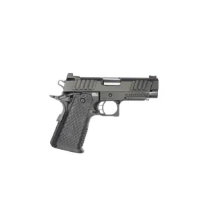 STACCATO C2 9MM 3.9" 16rd Pistol w/ Fiber Optic Sights Curved Trigger - Black