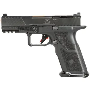 ZEV TECHNOLOGIES OZ9c Hyper-Comp 9mm 15rd Semi-Auto Pistol w/ X Grip - Black