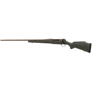 WEATHERBY Mark V Weathermrk LT Left Hand 6.5-300 Wby Mag 28" 3+1 Bolt Rifle - Burnt Bronze / Green