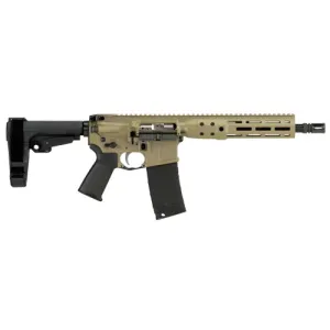 LWRC IC DIICDI 300Blk 10.5" SBA3 Brace - FDE