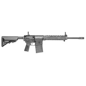 SMITH & WESSON Volunteer X 308 Win 16" 20rd Semi-Auto AR10 Rifle w/ WGS Folding Sights - Black