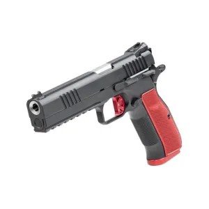 DAN WESSON DWX 40 SW Light Rail Red Grips Red Trigger 15rd