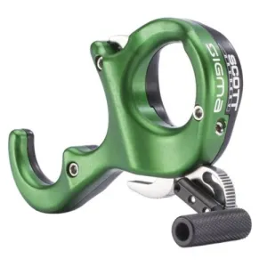 SCOTT ARCHERY Sigma 3 Finger Release Green/Black