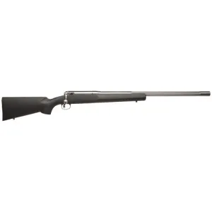 SAVAGE ARMS 12LR Varmint 204 Ruger 26" Single Shot Bolt Rifle w/ Heavy Barrel - Stainless / Black