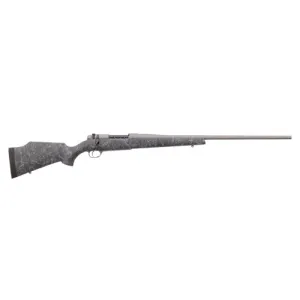 WEATHERBY Mark V Weathermark 6.5 Creedmoor 22" 4+1 Bolt Rifle - Tungsten / Black Webbing