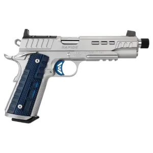 KIMBER Rapide Ice 9mm 5.5" 9rd w/ Threaded Barrel - Blue & Silver