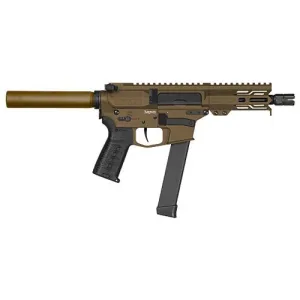 CMMG MKGs Banshee 9mm 5" 33rd Pistol w/ No Brace | Midnight Bronze