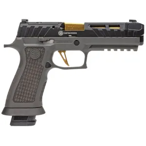SIG SAUER P320 XCarry Spectre Comp 9mm 4.6" 21+1 Pistol - Gray / Tin Gold