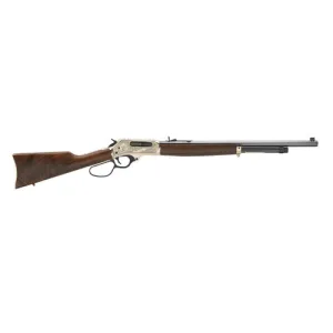 HENRY Brass Wildlife Edition 45-70 Govt 22" 4rd Lever Action w/ Octagon Barrel - Blued / Engraved