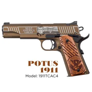 AUTO-ORDNANCE Potus 1911 A1 Trump V4 45ACP 5" Bronze 7rd