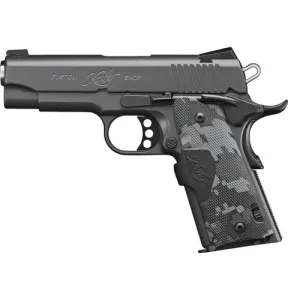 KIMBER Pro Covert 1911 45 ACP 4" 7rd Pistol w/ Crimson Trace Lasergrips - Black / Urban Camo