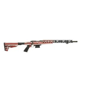 HOWA M1500 Mini APC Chassis 6.5 Grendel 20" 5rd Bolt Rifle w/ Threaded Barrel - US Flag Cerakote