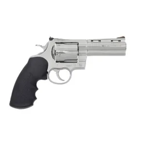 COLT Andaconda 44 Rem Mag 4.25" 6rd Revolver | Stainless w/ Black Rubber Grips