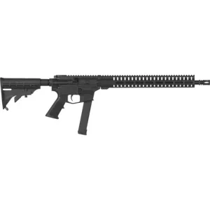 CMMG Resolute 100 MKGS 9mm 16.1" 33rd Semi-Auto Rifle w/ Glock Mag - Black