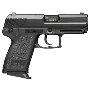 HK USA USP45 Compact V7 45ACP 3.78" 8rd LEM DAO Pistol w/ Night Sights | Black