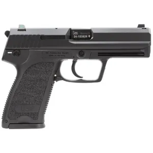 HK USA USP9 Compact V7 9mm 3.58" 13rd LEM DAO Pistol w/ Night Sights | Black