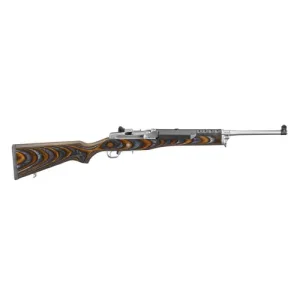 RUGER Mini-14 Ranch 5.56 NATO 18.5" 5rd Semi-Auto Rifle - Stainless / Wood Laminate Stock