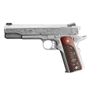 COLT Cattle Brand XSE 9mm 5" Stainless Talo 6rd