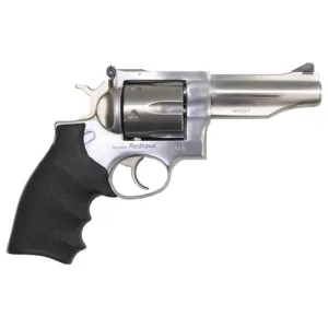 RUGER Redhawk 45 Colt 4.2" 6rd Revolver - Stainless | Rubber Grips