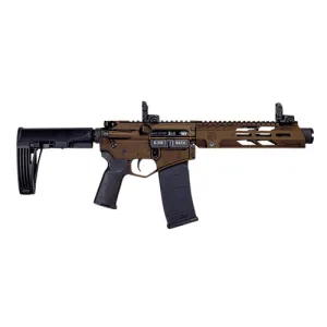 DIAMONDBACK FIREARMS DB15 5.56 NATO 7" 30rd Pistol w/ Gearhead Tailhook Mod2 - Midnight Bronze