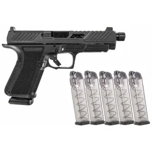 SHADOW SYSTEMS MR920L Elite 9mm Black TB OR + 5 ETS 22 rnd Mags