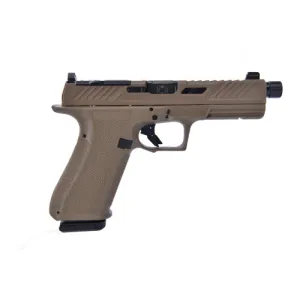 SHADOW SYSTEMS DR920 Elite 9mm 5" 10rd Optic Ready Pistol w/ Night Sights & Threaded Barrel | FDE
