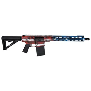 DIAMONDBACK FIREARMS DB10 Carbon 308 Win 16" 20rd Semi-Auto Rifle - MLOK | American Flag