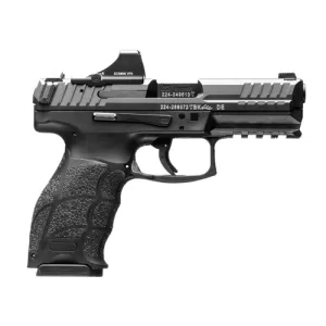 HK VP9 9mm 4.09" 17rd Pistol w/ Holosun Super Green Package - Black
