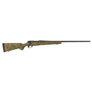 HOWA M1500 HS Precision 6.5 PRC 24" 3+1 Bolt Rifle w/ Threaded Barrel - Black / Green