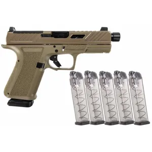 SHADOW SYSTEMS MR920 Elite 9mm FDE Optics Ready +5 ETS 22 rd Mags