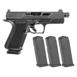 SHADOW SYSTEMS MR920 Elite 9mm TB OR + 3 GLOCK 15 rd Mags COMBO