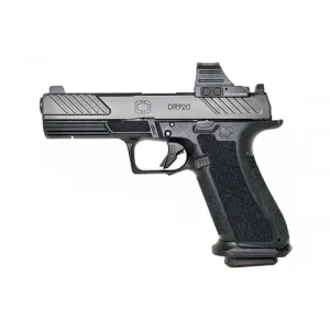SHADOW SYSTEMS DR920 Combat 9mm 4.5" 15rd Pistol w/ Holosun & Night Sights - Black