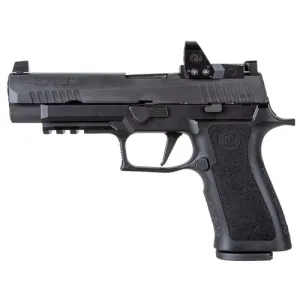 SIG SAUER P320 X Full Size 9mm 4.7" 17rd Pistol w/ Night Sights & Romeo 1 Pro Red Dot - Black