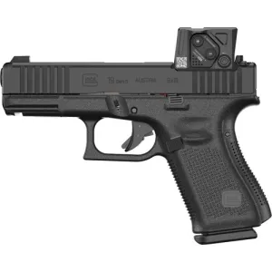 GLOCK G19 9mm 4.02" 10rd - Black w/ Aimpoint COA Red Dot