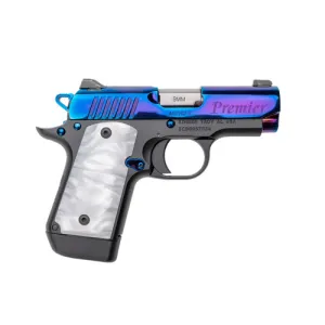 KIMBER Micro 9 Blue Rainbow 3.15" 7rd Semi-Auto Pistol - Rainbow PVD