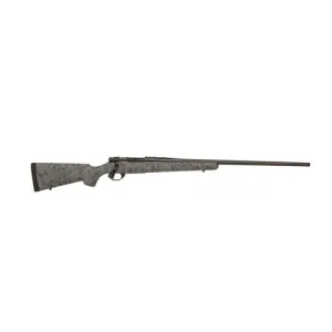 HOWA M1500 HS Precision 300 Win Mag 24" 3rd Bolt Rifle w/ Threaded Barrel - Grey / Black Webbing