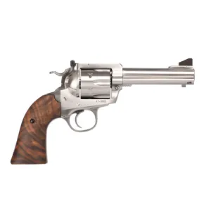RUGER Bisley Flattop 45ACP / 45 COLT 4.6" 6rd - Stainless