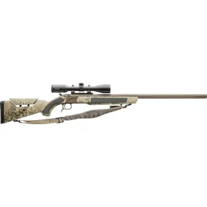 CVA Accura LR-X 45 Cal 30" Muzzleloader w/ Konus 3-10x44 Scope - Brown / Realtree Hillside