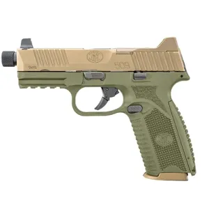 FN AMERICA FN509 Tactical 9mm 4.5" TB FDE 17/24rd ODG Frame