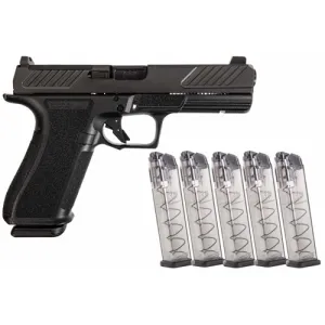 SHADOW SYSTEMS DR920 Combat 9mm + 5 ETS 22 rnd Mags COMBO